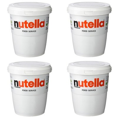 4x Ferrero Nutella 3 Kg