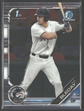 2019 Bowman Draft #BDC-150 J.J. Bleday Chrome