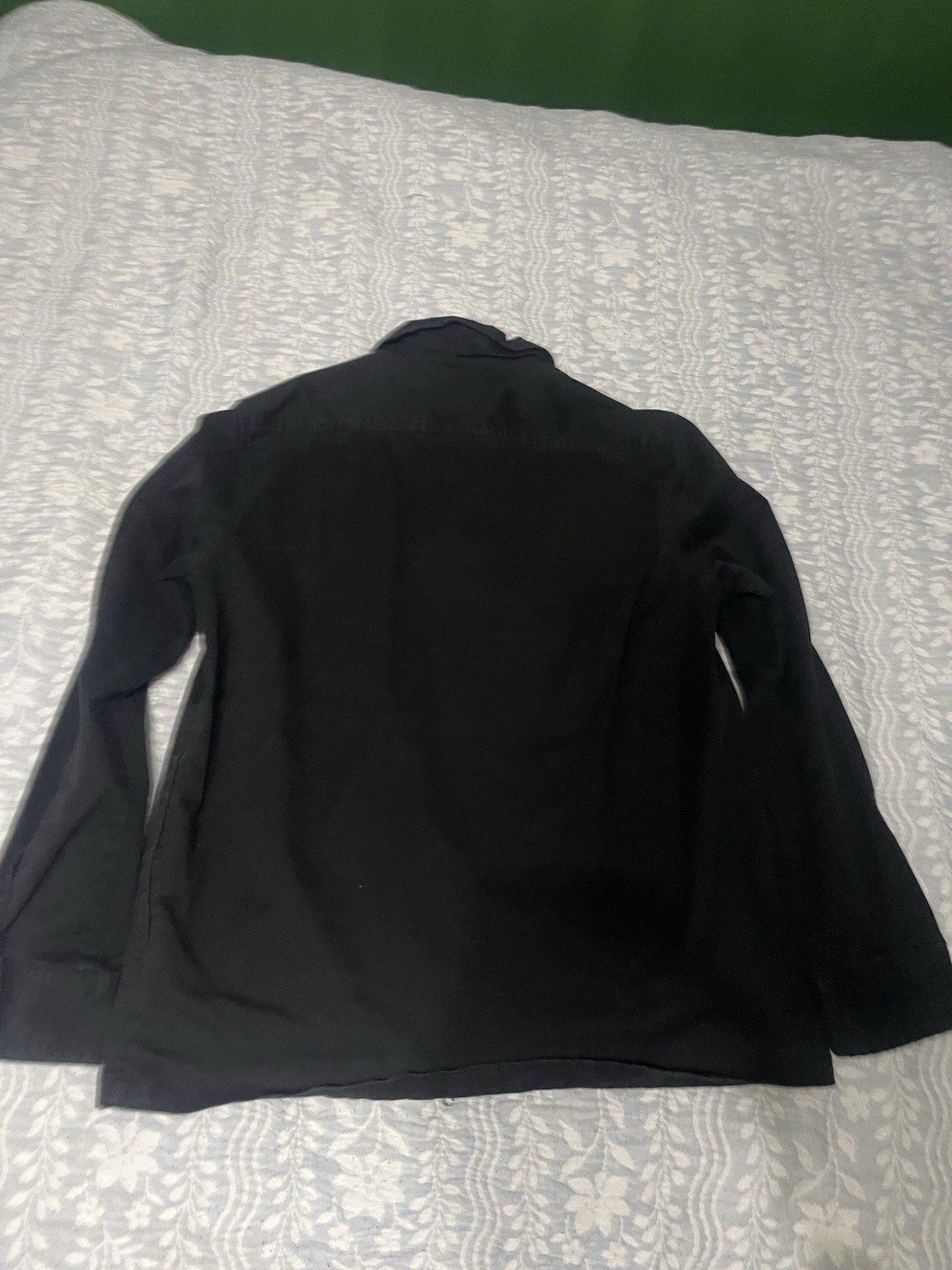 Express Lightweight Medium Zip Up Jacket Black Me… - image 9