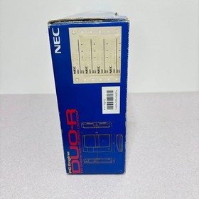 NEC PC-ENGINE DUO-R Home Console PI-TG10 with Box & Manual Tested Working Japan