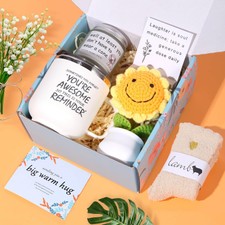 Surgery Recovery Gift set Wellness Spa Gift Basket for Women Yellow