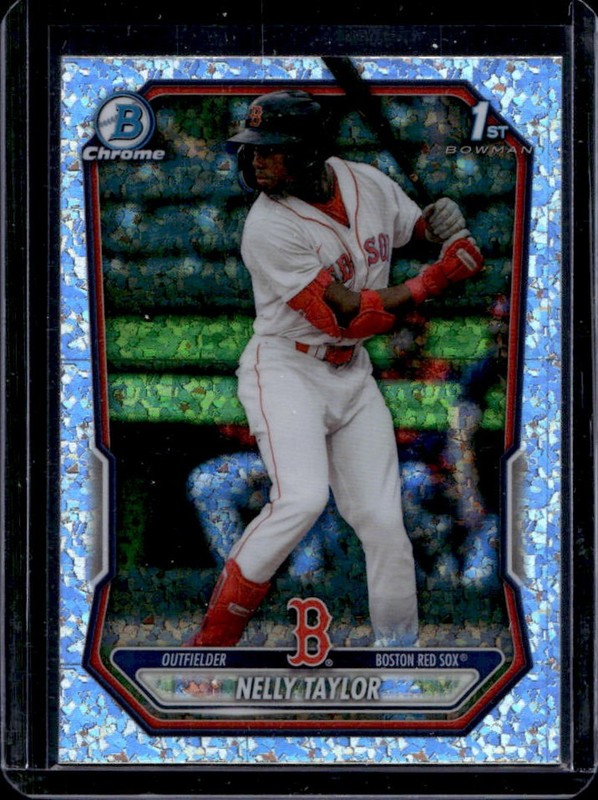 2026 Bowman Nelly Taylor Chrome Mini-Diamond Refractor 1st #BCP-65 Red Sox