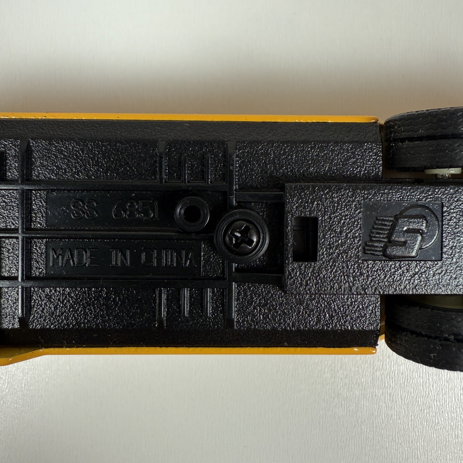 Vintage SunnySide SS #6851 School Bus CB38453 Die Cast 6” Pullback