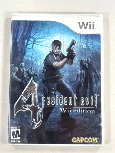 Resident Evil 4 -- Wii Edition (Nintendo Wii, 2007) CIB