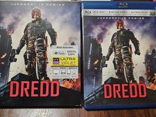 Dredd 2012 Blu-ray 3D Digital with Slipcover