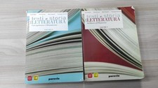 Lotto 2 Libri Letteratura - Testi e Storia della Letteratura-Vol. C e D-Paravia