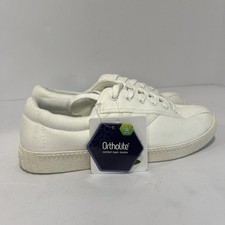 Tretorn WOMEN'S Nylite Plus Canvas Rainbow Sneakers White Size 8.5 Tried On Once