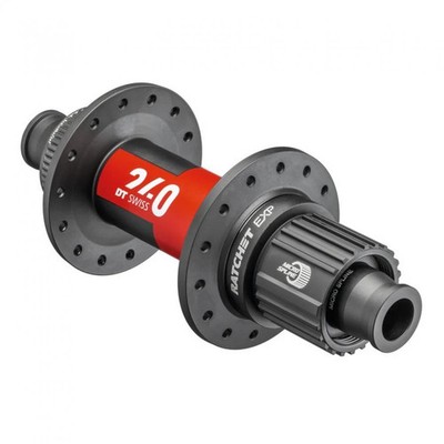 DT Swiss Nabe MTB HR 240 EXP 28 Loch schwarz - leichte, präzise Boost-Hinterr...