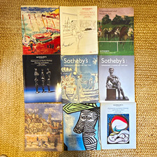 Sotheby's Impressionist & Modern Art Auction Catalogs Lot of 9 Illustrated 1997
