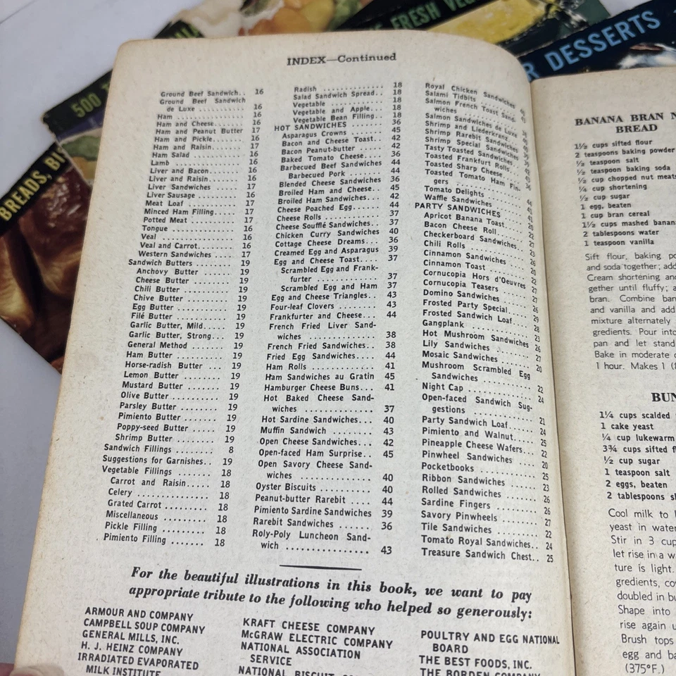 CULINARY ARTS INSTITUTE Vintage 1950s Cookbooks Lot of 5 Adventures in Cooking Foto 4 de 4