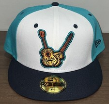 New Era Nashville Sounds White 59FIFTY Vihuelas Copa De La Diversion Hat 7 5/8