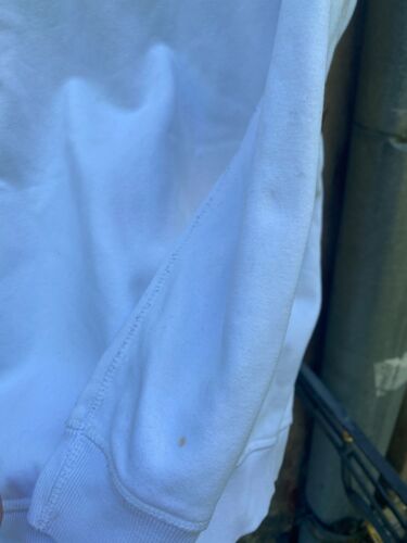 Felpa Diesel personalizzata streetwear bianca taglia M - Foto 7 di 8