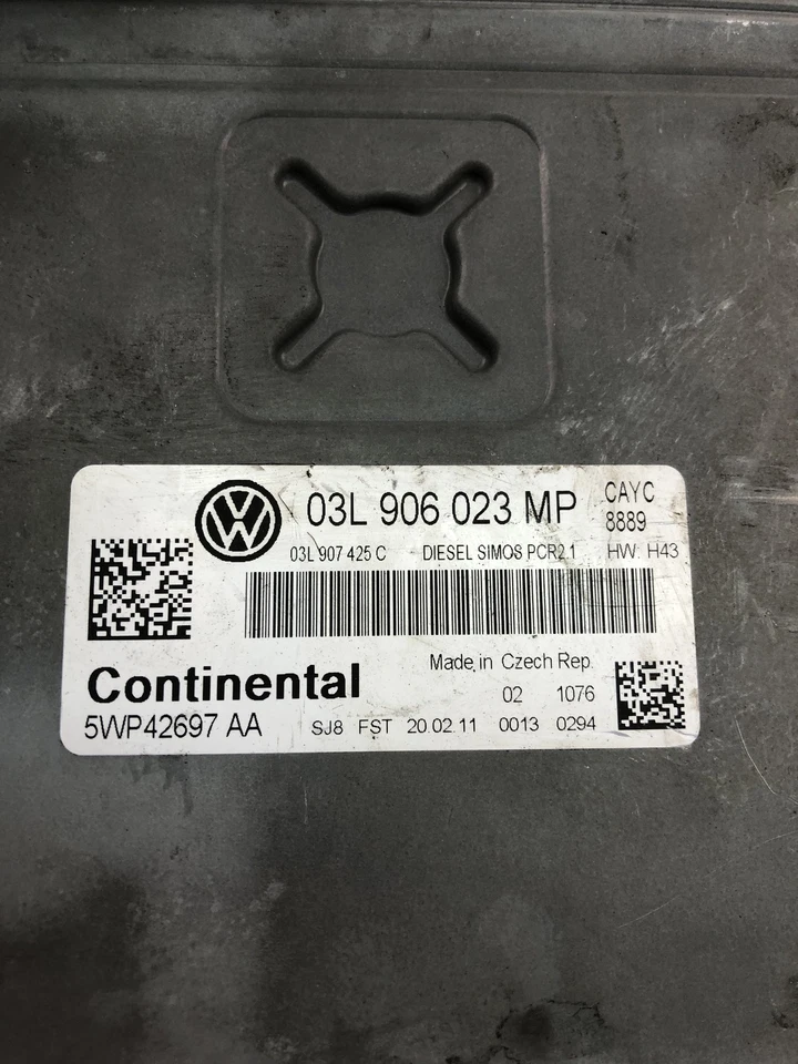 Centralina motore VW GOLF VI 5K1 03L906023MP ECU 2012 27227314 - Immagine 4 di 4