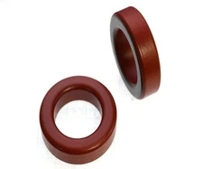 T-200-2, Iron Powder Toroidal Core, 2.00" O.D. x 1.25" I.D. x 0.5" Hgt. U=10., 
