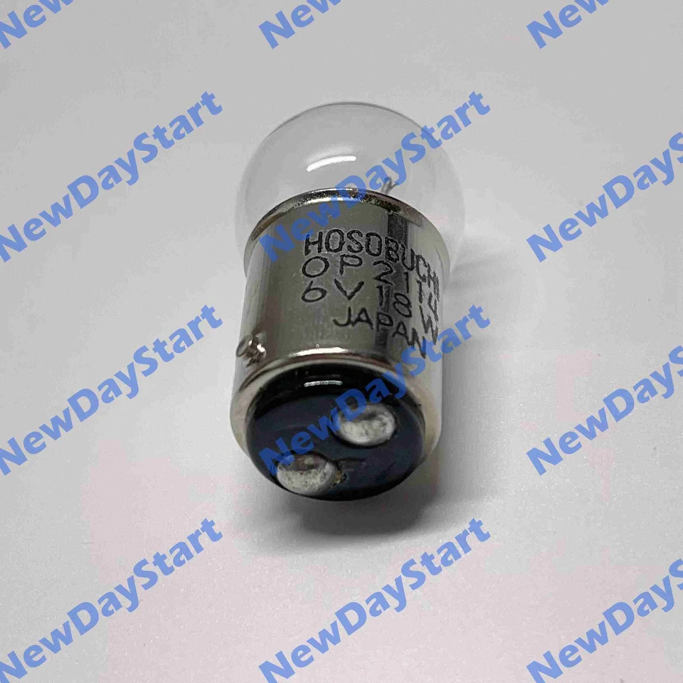 1PC  Hardness Tester Lamp Fault Indicator OP2114 Double Contact Bulb 6V18W  - Image 2 of 2