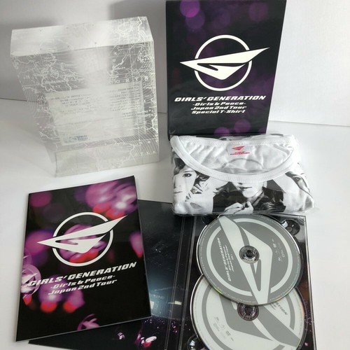GIRLS' GENERATION Girls&Peace Japan 2nd Tour Limited Edition DVD+T-shirt