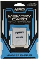 4MB Memory Card 59 Blocks KMD for Nintendo Wii GameCube Console System New