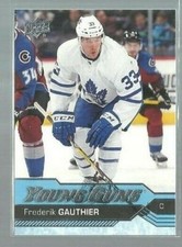 2016-17 Upper Deck #460 Frederik Gauthier Young Guns RC (ref49898)