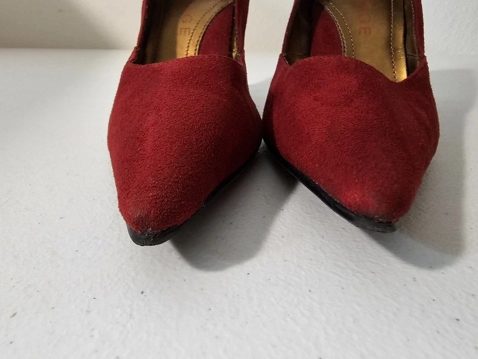 Zapatos de salón Rampage Maria rojos para mujer talla 6,5 Foto 3 de 4