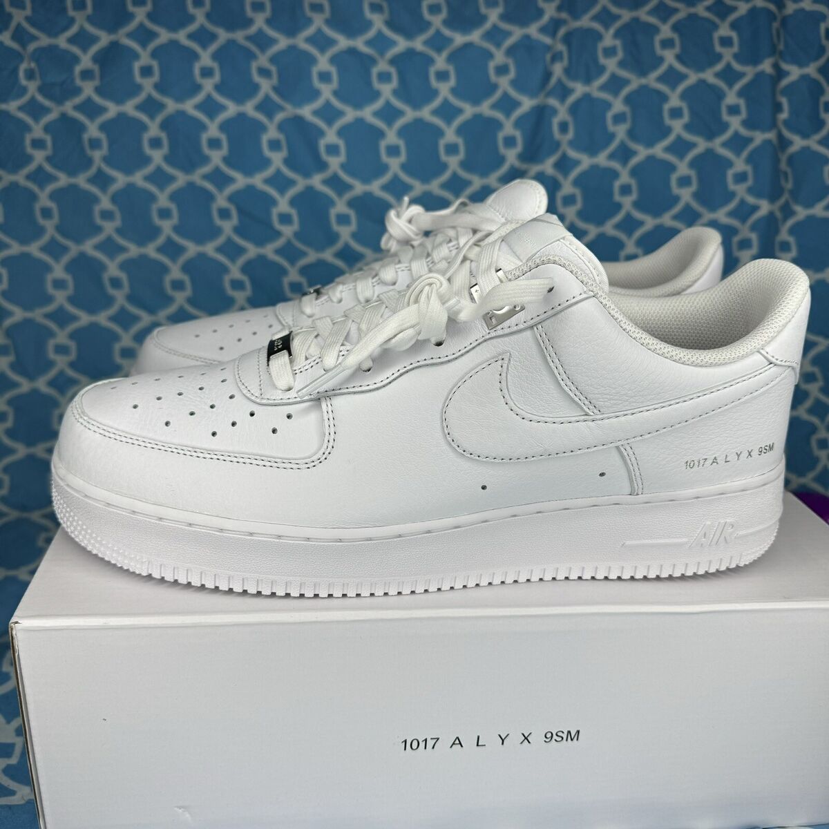 Nike Air Force 1 Low SP 1017 ALYX 9SM Men's size 12.5 triple Nike Air Force 1 Low SP 1017 ALYX 9SM Men's size 12.5 triple