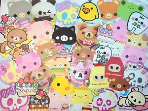 30-Piece Kawaii Die-cut loose memo sheet set. Vintage/Rare/HTF/NIPNIP...