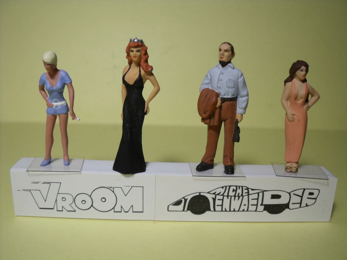 Figurine 1/18 – Tatiana – Vroom – Résine Peinte – Pour Diorama – Minichamps – NEUVE