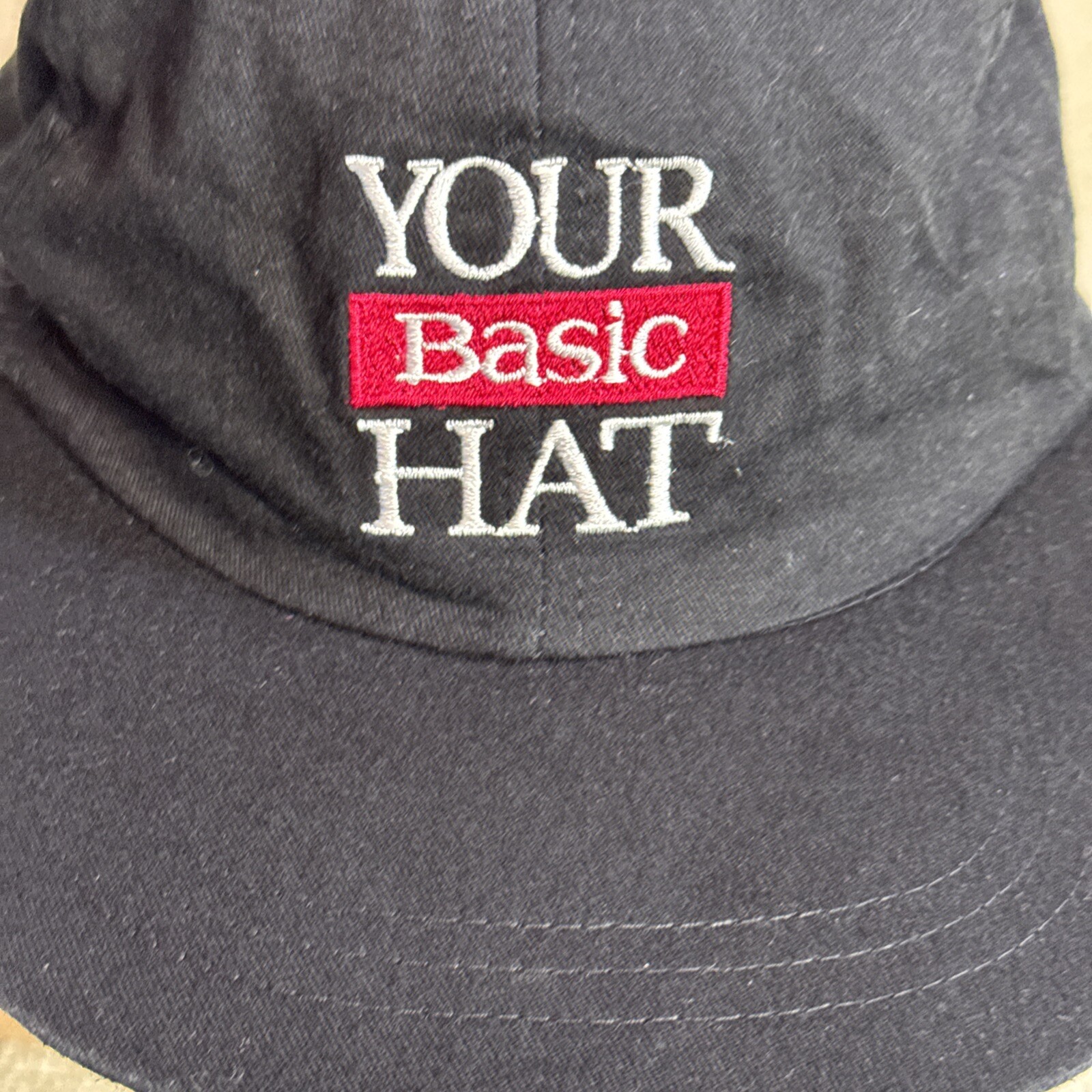 Vintage Your Basic Hat Cigarettes Smoking Snapbac… - image 2