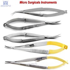 Castroviejo Micro Needle Holder Ophthalmic Dissecting Spring Action Scissor Tool