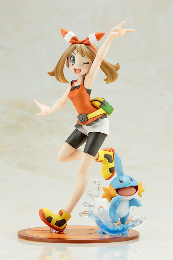 Japan Authentic Pokemon ARTFX J May with Mudkip Figure | eBay