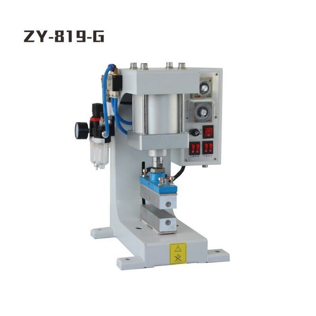 Pneumatic Hot Foil Stamping Machine Leather Wood Automatic Stamper 800w