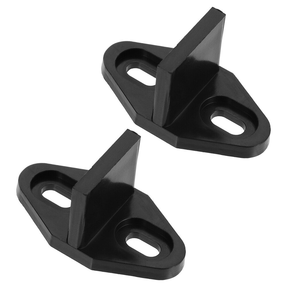 2 Sets Chain System Slotted Stopper Sliding Barn Door Hardware