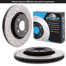 DISCHI FRENO ANTERIORI FORATI SCANALATI 280mm PER SEAT IBIZA 6K 1.8T 1.9TDI 2.0 CUPRA