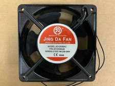 1PC for JING DA Fan JD12038AC JD12038A2B 220/240V AC 0.10/0.14A 12cm 12038 2pin-