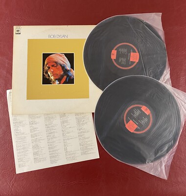 Bob Dylan Golden Grand Prix 30 Compilation 2 LP Japan Press 1977 w/ Insert 