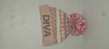 Diva Youth Beanie w Big Pom Pink From The Childrens Place