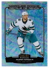 22/23 2022 O-PEE-CHEE PLATINUM ADAM RASKA #271 MARQUEE ROOKIE ARCTIC FREEZE /99