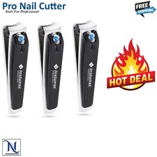 Pro Nail Clipper Stainless Steel Sharp Blade Fingernail Cutter Durable Grooming