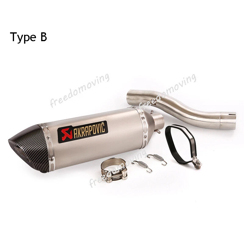 Sistema de escape silenciador escape tubo enlace medio sistema escape Kawasaki Ninja ZX10R 2004 2005 Foto 4 de 4