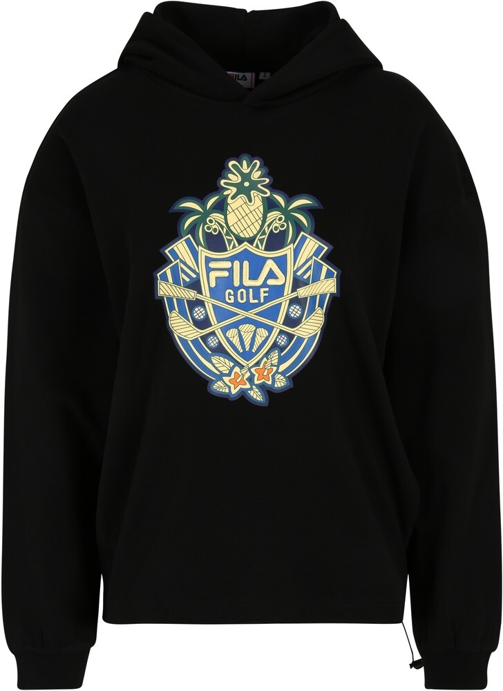 Felpa con cappuccio donna Fila Trent Hoody Black