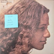 Carole King Rhymes & Reasons Vinyl Record LP VG+/VG ODE SP77016 1972