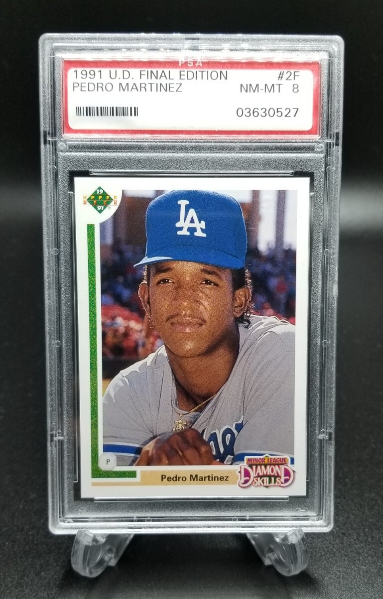 Pedro Martinez - 1991 Upper Deck Final Edition #2F RC PSA 8