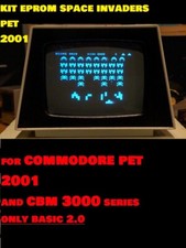 COMMODORE PET 2001 CBM GAME SPACE INVADERS EPROM KIT ROM CHIP VINTAGE ARCADE 