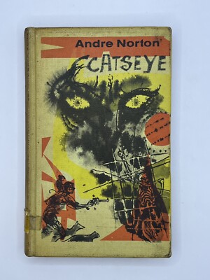 Vintage Catseye  FIRST EDITION  1961 Andre Norton Novel Dipple Series Hard Cover