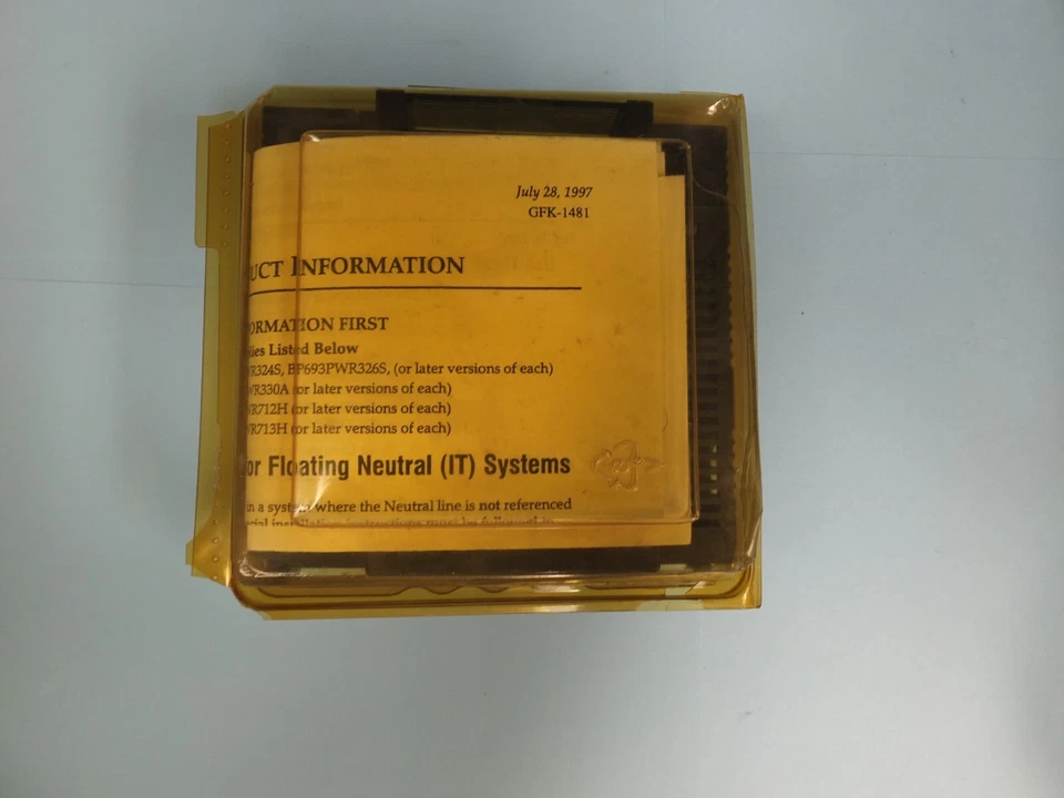 GE FANUC SERIES 90-30 - IC93PWR321X - POWER SUPPLY 120/240 VAC 125VDC - Image 3 of 3