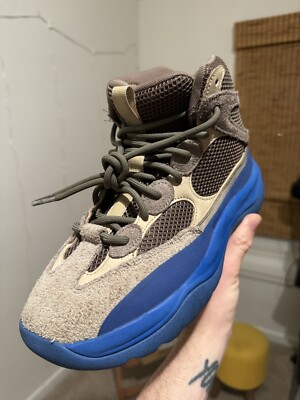 adidas yeezy desert boot taupe blue mens