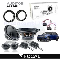 Vordere 2-Wege Lautsprecher 165 Focal Auditor ASE165 120W FüR Volkswagen T-Roc