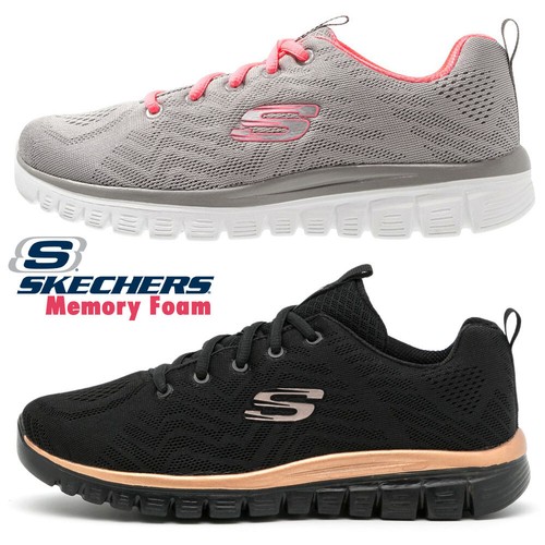 Skechers Donna scarpe sneakers comode 