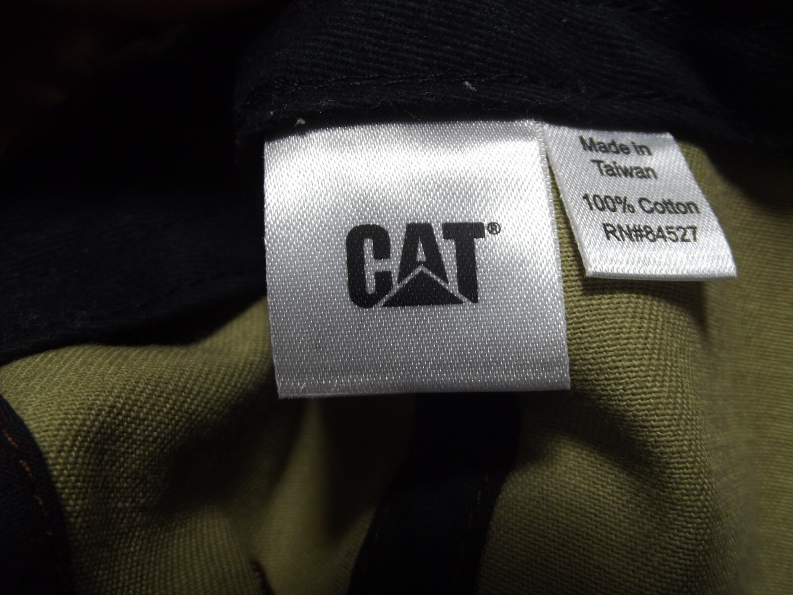 CAT Caterpillar Adjustable Hat Cap Machinery Bull… - image 6