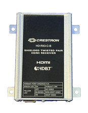CRESTRON HD-RX3-C-B, Shielded Twisted Pair-HDMI Receiver-Great Condition-Used
