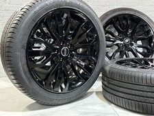 21" Range Rover Sport Factory Wheels Gloss Black Tires OEM Set 72254 Land Rover